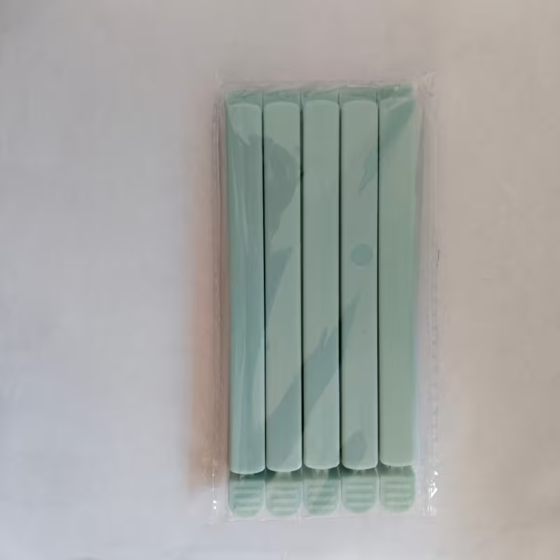 3-pack silicone food bag sealing clips | Moisture-proof and dustproof, reusable