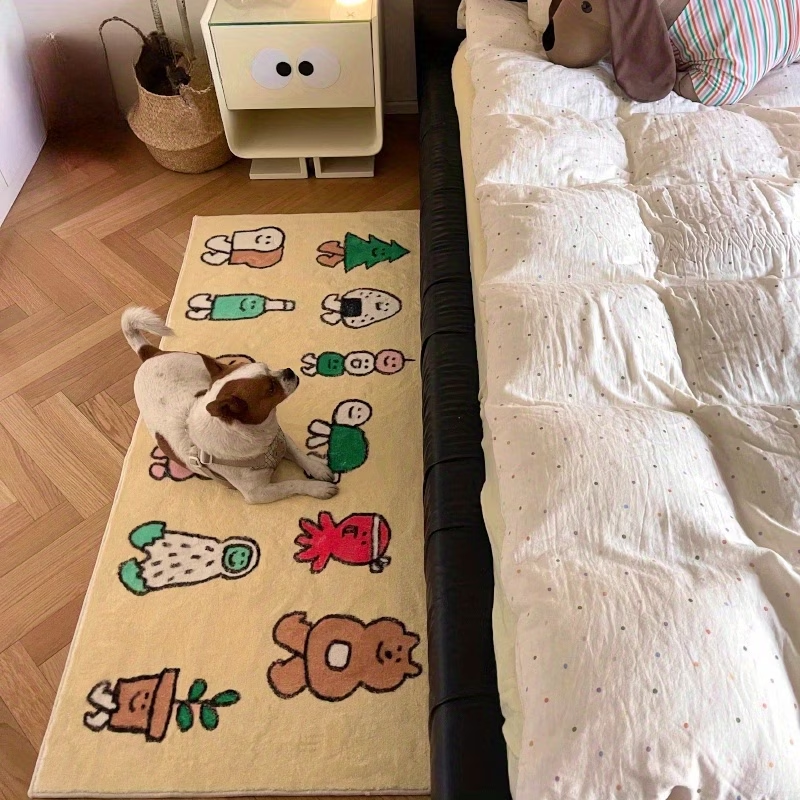 One imitation cashmere rug, 1000 grams per square meter, thickened to 10 millimeters.