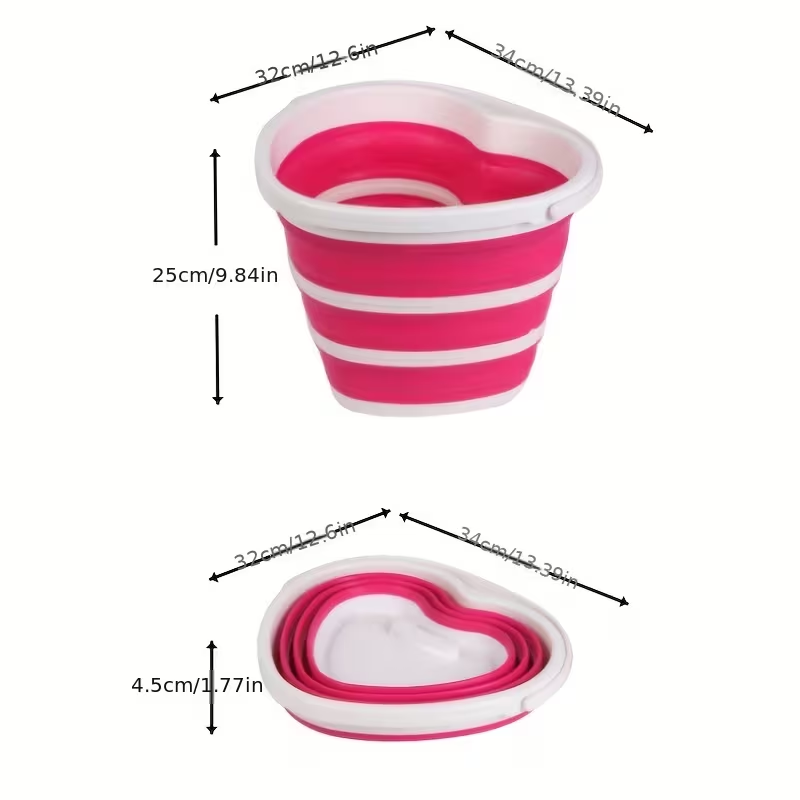 [Colorful Bucket] 2.38gal Colorful Love Bucket