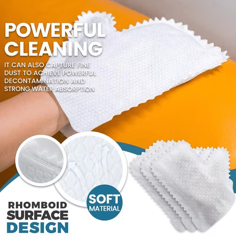 Approximately 12/32 microfiber dust removal gloves | Multi-purpose wet and dry gloves