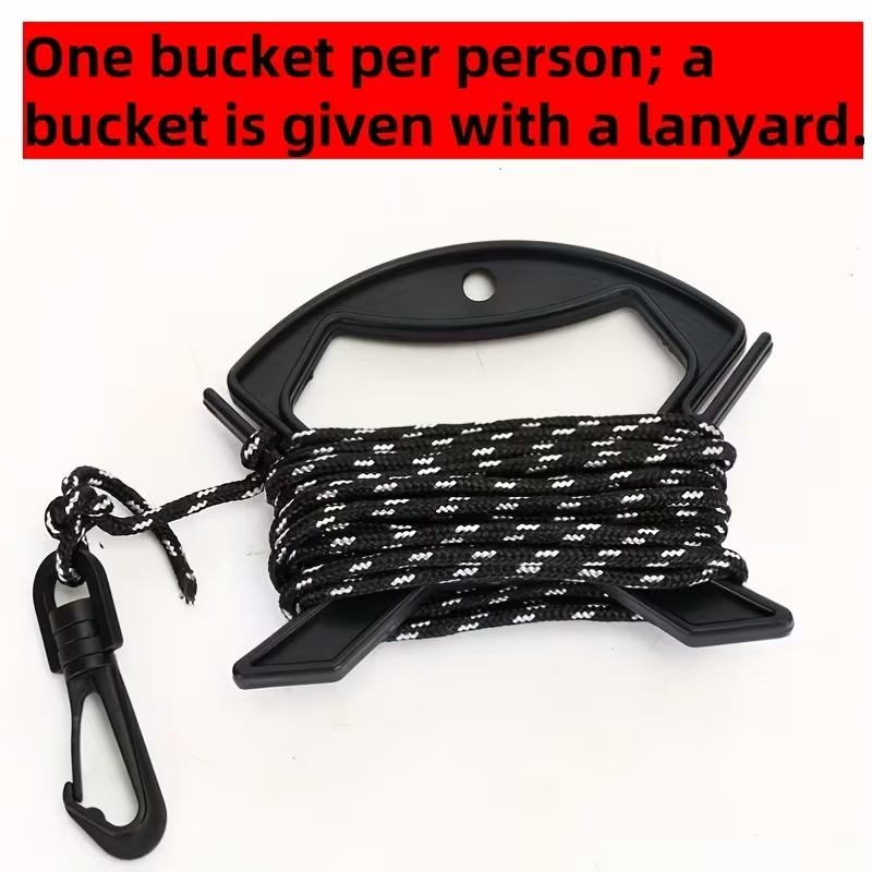 This collapsible bucket features a 3D design and is a portable plastic container.