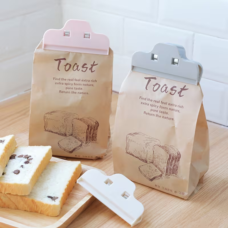 Kitchen snack sealing clips | Plastic sealing clips