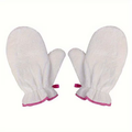 Two-pack of bamboo fiber dishwashing gloves - double-layer design
