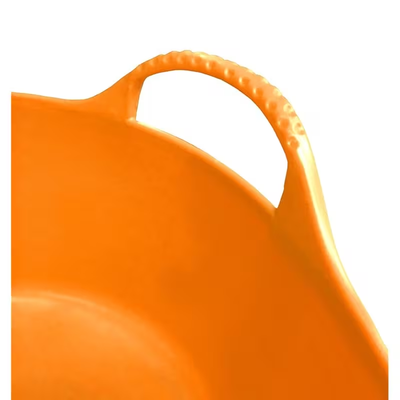 Heavy-duty flexible plastic buckets - shallow/storage containers