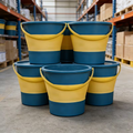 Multifunctional Folding Fishing Bucket | Plastic Round Storage and Laundry Bucket