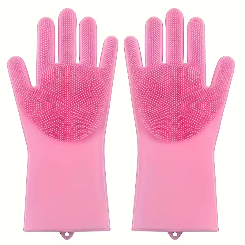 Silicone dishwashing gloves | Durable kitchen gloves