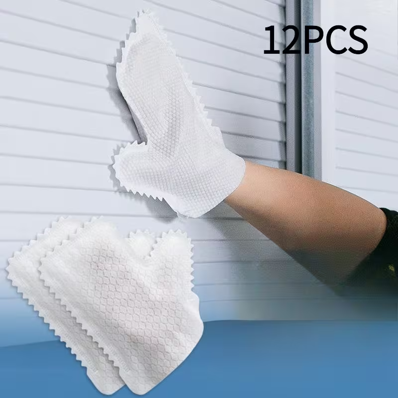 Approximately 12/32 microfiber dust removal gloves | Multi-purpose wet and dry gloves