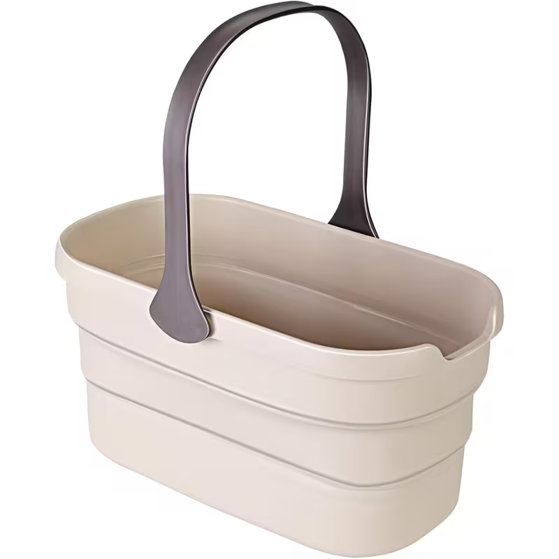 Collapsible bucket, mop cleaning bucket, 10-liter (2.6-gallon) multi-purpose collapsible bucket