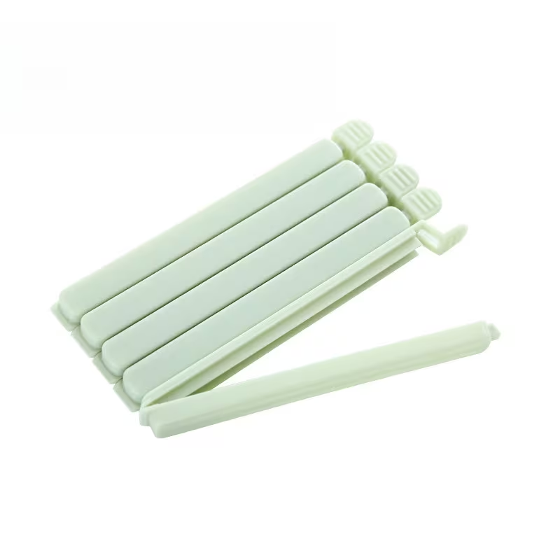 3-pack silicone food bag sealing clips | Moisture-proof and dustproof, reusable