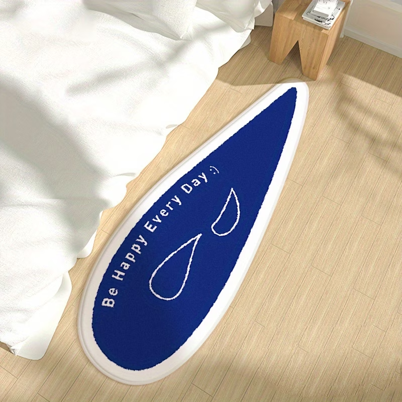 Faux cashmere + 1000g + 10mm Minimalist Instagram-style bedroom decorative mat