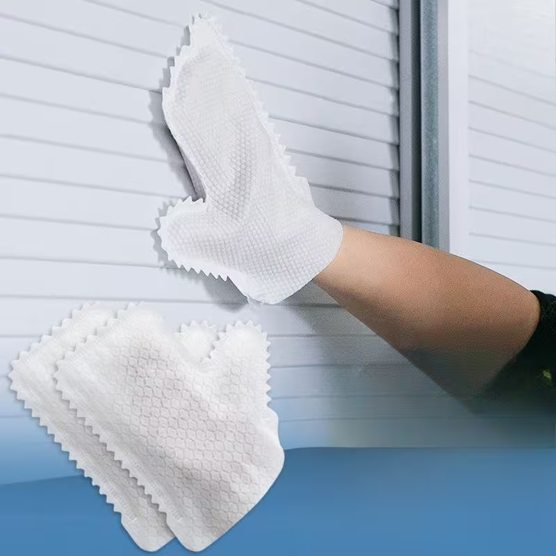 Approximately 12/32 microfiber dust removal gloves | Multi-purpose wet and dry gloves