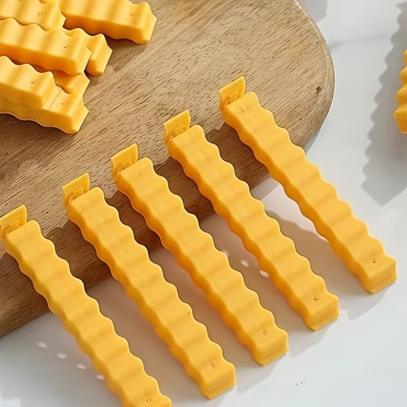 Chip Clips, 10 Cute Chip-Shaped Bag Clips