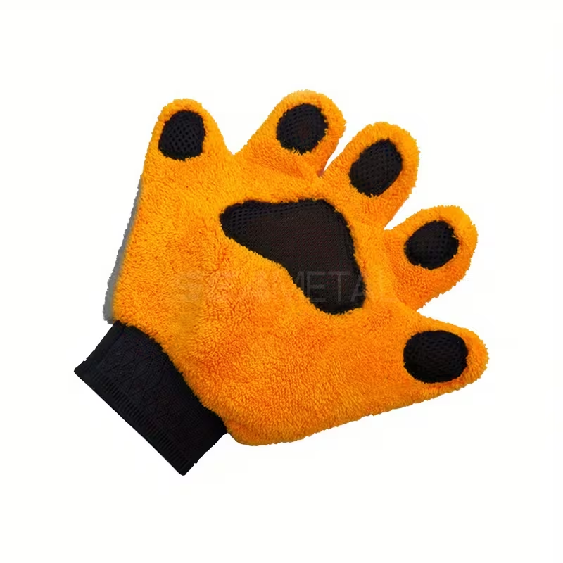 Microfiber car wash gloves | Soft and thickened with drawstring for five fingers