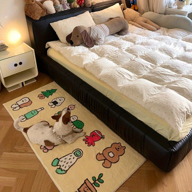 One imitation cashmere rug, 1000 grams per square meter, thickened to 10 millimeters.