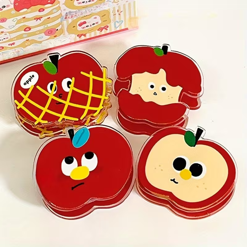 1 small apple-shaped food bag clip - moisture-proof sealing clip