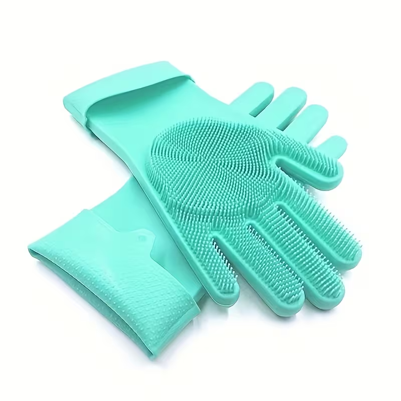 Silicone dishwashing gloves | Durable kitchen gloves