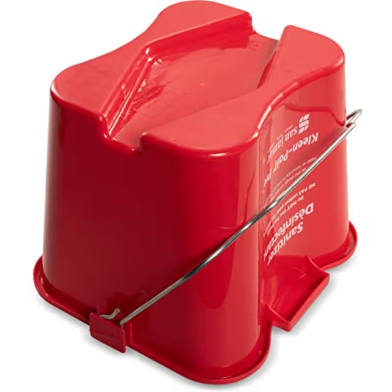Disinfectant cleaning bucket with handle