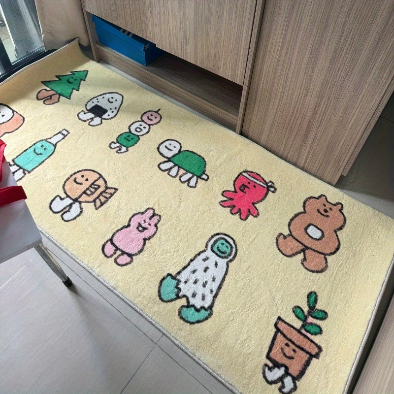 One imitation cashmere rug, 1000 grams per square meter, thickened to 10 millimeters.