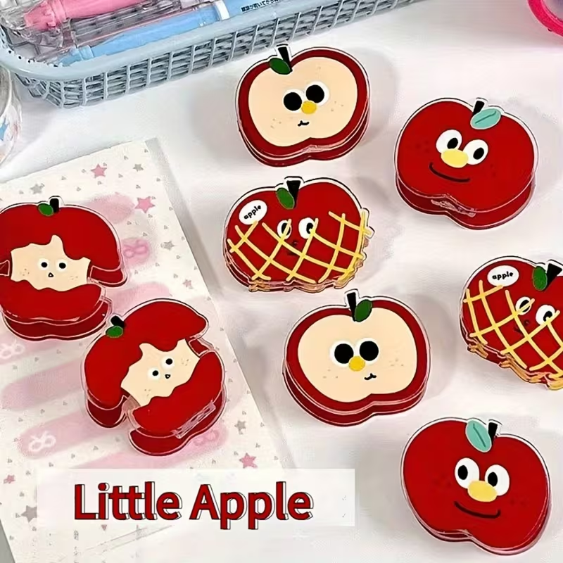 1 small apple-shaped food bag clip - moisture-proof sealing clip