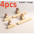 4-pack (2 small + 2 large) multi-functional sealing clips