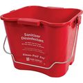 Disinfectant cleaning bucket with handle
