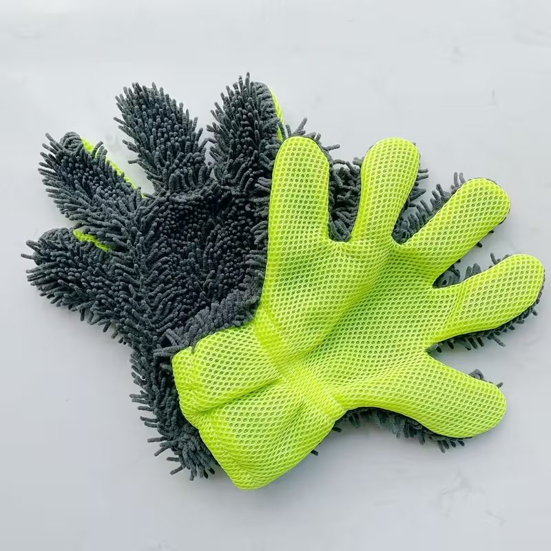 Extra Thick Large Car Wash Gloves (2-pack)