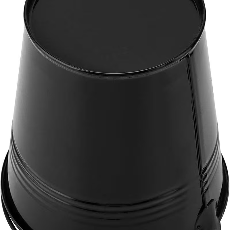 15-pack mini galvanized metal buckets with handles - rust-proof buckets