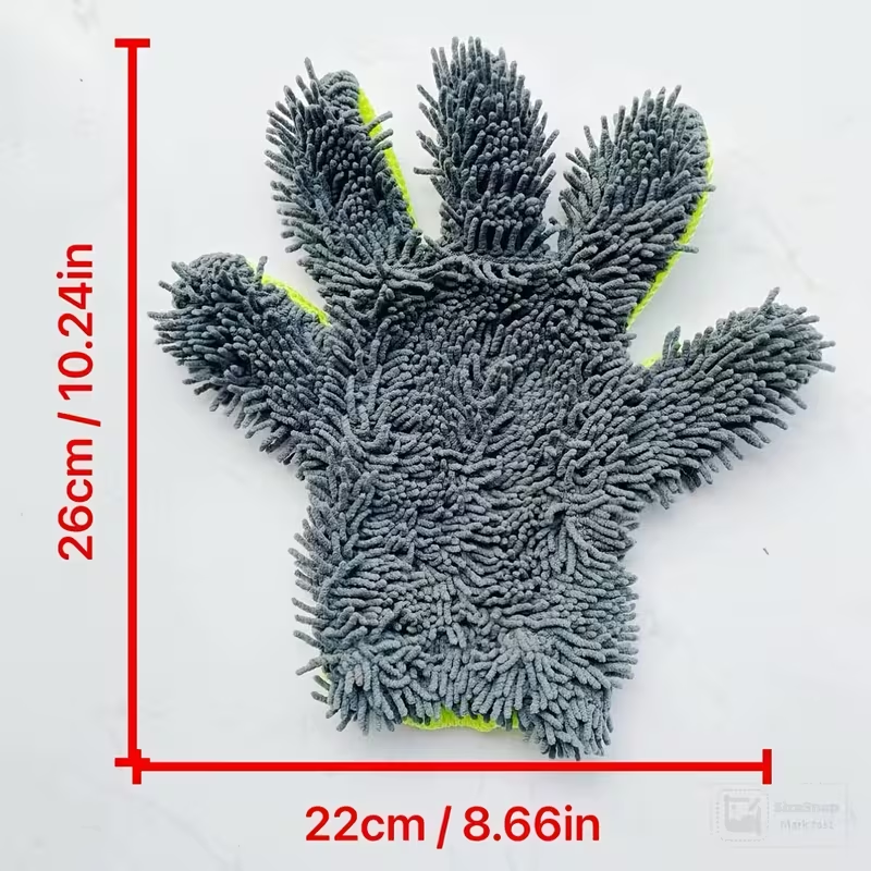 Extra Thick Large Car Wash Gloves (2-pack)