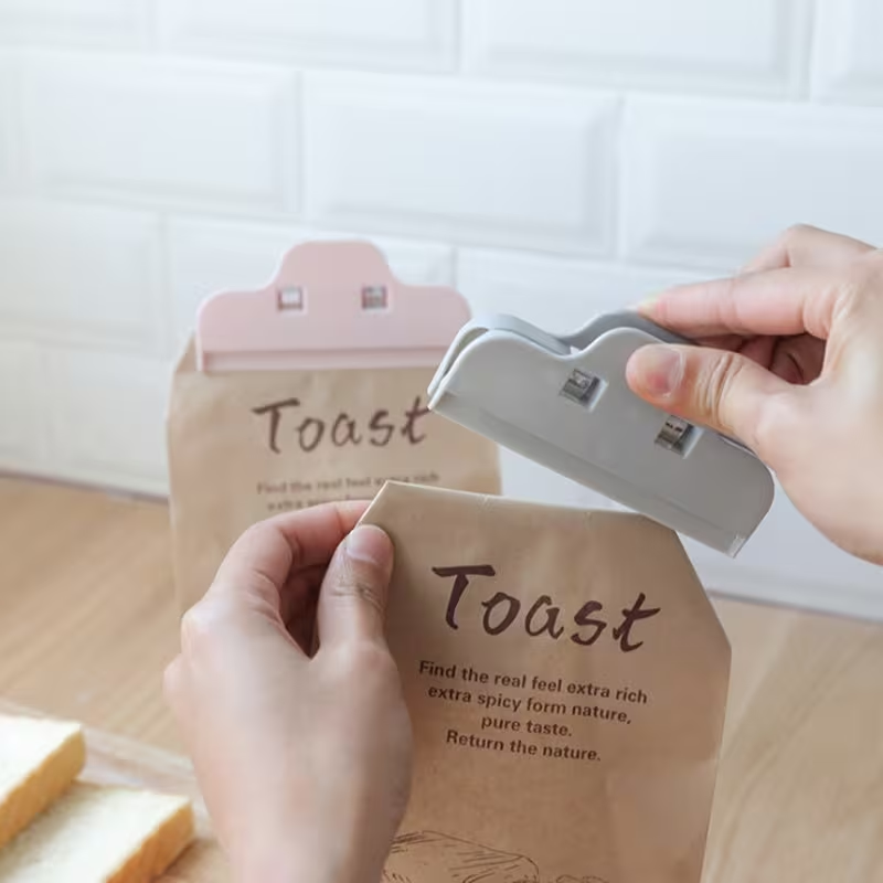 Kitchen snack sealing clips | Plastic sealing clips